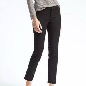Banana Republic Women's Black Slim Fit crop Pants Sloane, size 8